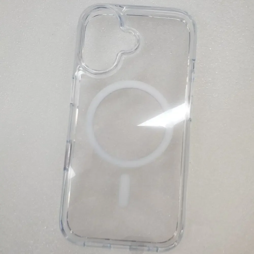 TORRAS Magnetic Clear Case for iPhone 16 6.1 Inch - Clear MagSafe Cover